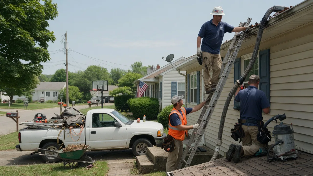 Gutter Installation in Cherry Fork, OH near me